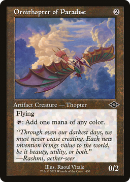 Ornithopter of Paradise (Retro Frame) (MH2-430) - Modern Horizons 2