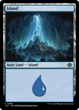 Island (0395) (LCI-395) - The Lost Caverns of Ixalan Foil
