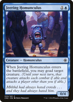 Jeering Homunculus (CN2-033) - Conspiracy: Take the Crown