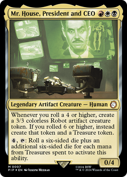 Mr. House, President and CEO (PIP-007) - Fallout Foil