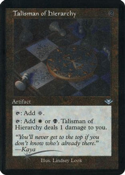 Talisman of Hierarchy (Retro Frame) (Foil Etched) (MH1-036) - Modern Horizons Foil