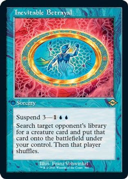 Inevitable Betrayal (Retro Frame) (Foil Etched) (MH2-390) - Modern Horizons 2 Foil