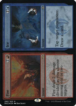 Fire // Ice (Foil Etched) (MH2-290) - Modern Horizons 2 Foil