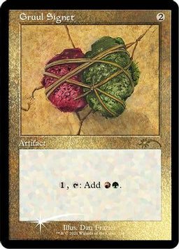 Gruul Signet (Foil Etched) (SLD-288) - Secret Lair Drop Series Foil