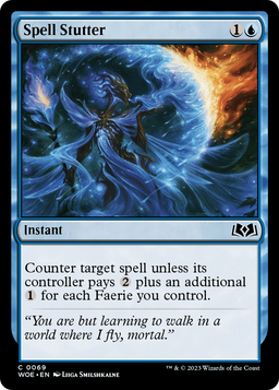 Spell Stutter (WOE-069) - Wilds of Eldraine Foil