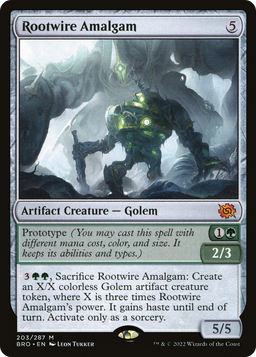 Rootwire Amalgam (BRO-203) - The Brothers' War