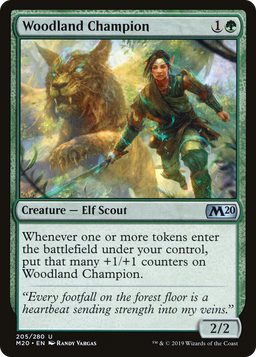 Woodland Champion (M20-205) - Core Set 2020 Foil