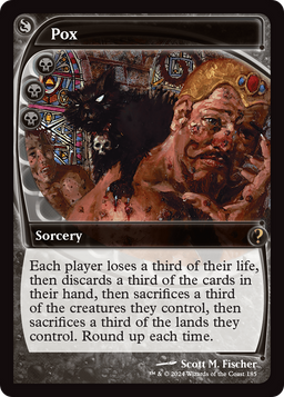 Pox (Future Sight) (MB2-185) - Mystery Booster 2 Foil