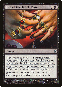 Bite of the Black Rose (CNS-026) - Conspiracy Foil