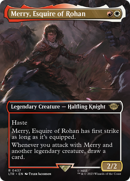 Merry, Esquire of Rohan (Borderless) (LTR-437) - The Lord of the Rings: Tales of Middle-earth