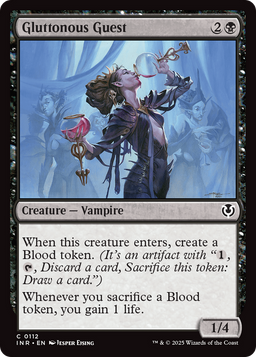 Gluttonous Guest (INR-112) - Innistrad Remastered
