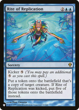 Rite of Replication (LIST-61/249) - The List