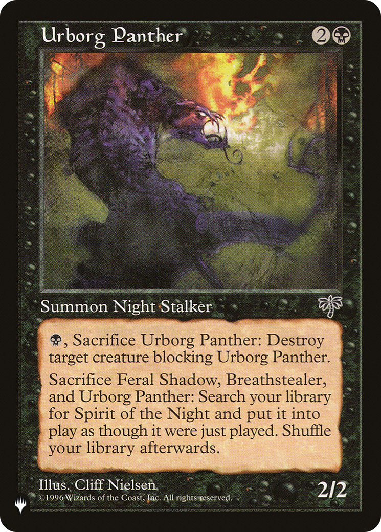 Urborg Panther (LIST-) - The List
