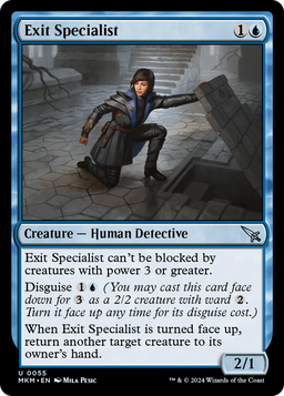 Exit Specialist (MKM-055) - Murders at Karlov Manor Foil