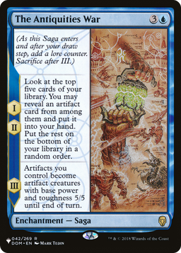 The Antiquities War (LIST-042/269) - The List