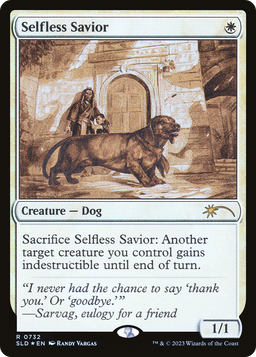Selfless Savior (Sketch Showcase) (SLD-732) - Secret Lair Drop