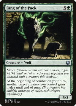 Fang of the Pack (CN2-065) - Conspiracy: Take the Crown Foil