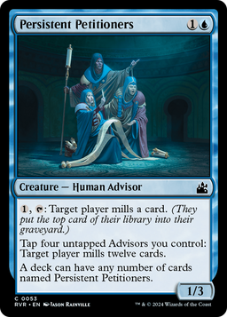 Persistent Petitioners (RVR-053) - Ravnica Remastered Foil