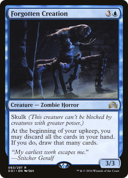 Forgotten Creation (SOI-063) - Shadows over Innistrad Foil