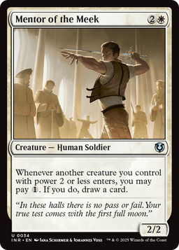 Mentor of the Meek (INR-034) - Innistrad Remastered Foil
