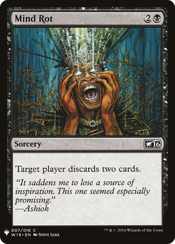 Mind Rot (LIST-W16-7) - The List