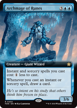 Archmage of Runes (Extended Art) (FDN-450) - Foundations: (Extended Art)
