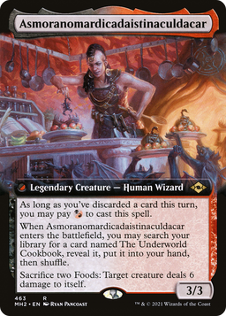 Asmoranomardicadaistinaculdacar (Extended Art) (MH2-463) - Modern Horizons 2: (Extended Art)