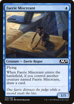 Faerie Miscreant (M20-058) - Core Set 2020