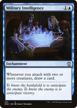 Military Intelligence (ZNC-031) - Zendikar Rising Commander