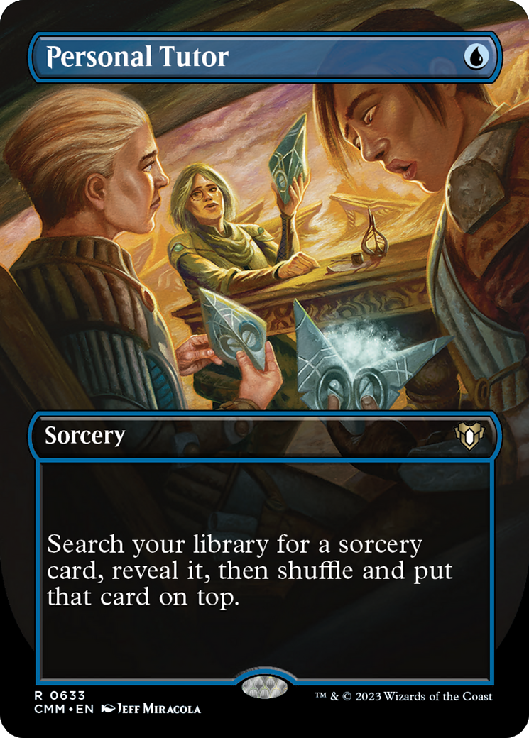 Personal Tutor (Borderless) (CMM-633) - Commander Masters