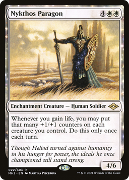 Nykthos Paragon (MH2-022) - Modern Horizons 2: (enchantment) Foil