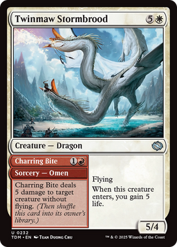 Twinmaw Stormbrood (TDM-232) - Tarkir: Dragonstorm
