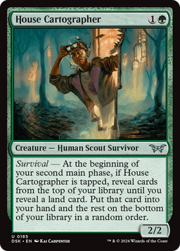 House Cartographer (DSK-185) - Duskmourn: House of Horror Foil