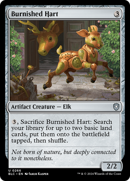 Burnished Hart (BLC-266) - Bloomburrow Commander