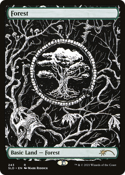 Forest (Crushing Brutality) (SLD-243) - Secret Lair Drop