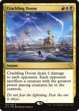 Crackling Doom (C17-167) - Commander 2017