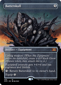 Batterskull (Borderless) (2XM-356) - Double Masters Foil