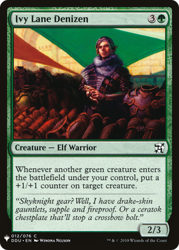 Ivy Lane Denizen (LIST-DDU-12) - The List