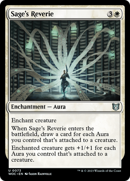 Sage's Reverie (WOC-073) - Wilds of Eldraine Commander