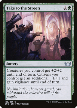 Take to the Streets (SNC-158) - Streets of New Capenna