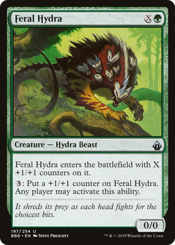 Feral Hydra (BBD-197) - Battlebond Foil