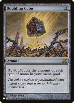 Doubling Cube (LIST-321/383) - The List