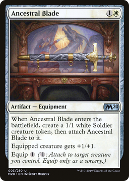 Ancestral Blade (M20-003) - Core Set 2020