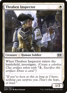 Thraben Inspector (2XM-035) - Double Masters Foil