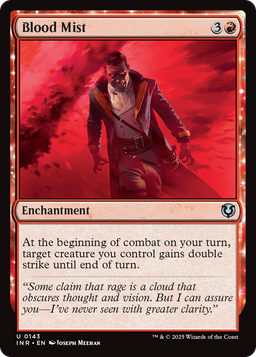 Blood Mist (INR-143) - Innistrad Remastered: (enchantment)