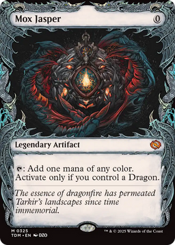 Mox Jasper (Showcase) (TDM-325) - Tarkir: Dragonstorm: (Showcase)