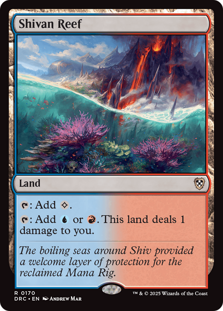 Shivan Reef (DRC-170) - Commander: Aetherdrift