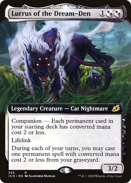 Lurrus of the Dream-Den (Extended Art) (IKO-355) - Ikoria: Lair of Behemoths: (companion, Extended Art)