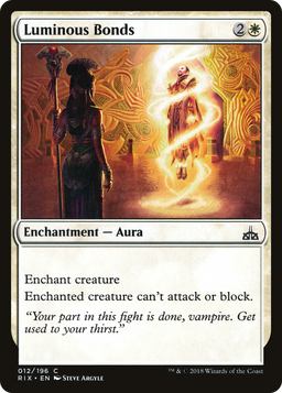Luminous Bonds (RIX-012) - Rivals of Ixalan Foil