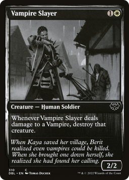 Vampire Slayer (DBL-310) - Innistrad: Double Feature Foil